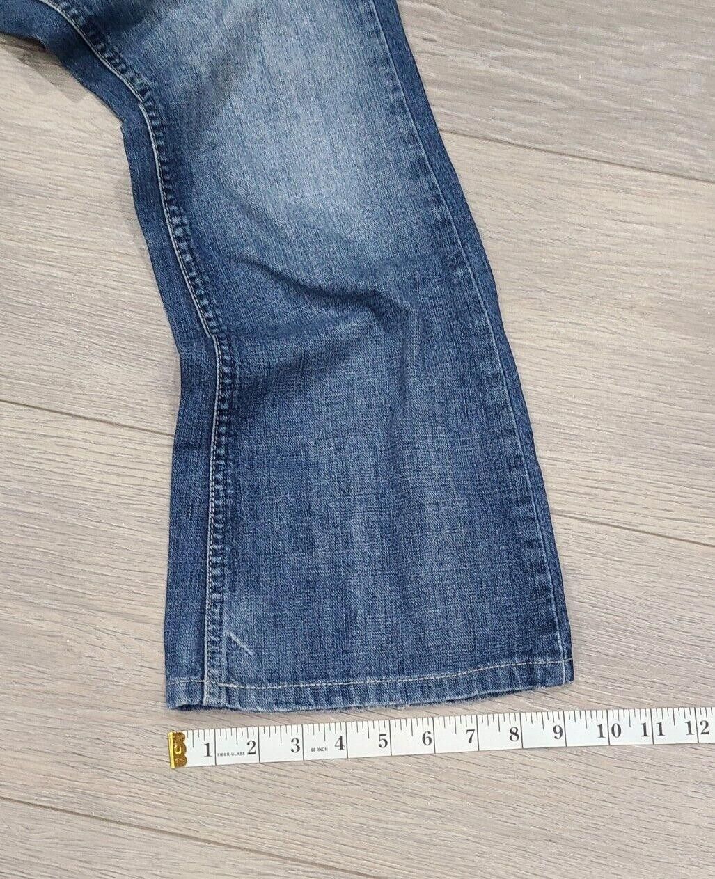 Designer Meltin Pot Jeans Size 29 New Bell Medium Wash School 8 Size 29" - 9 Thumbnail