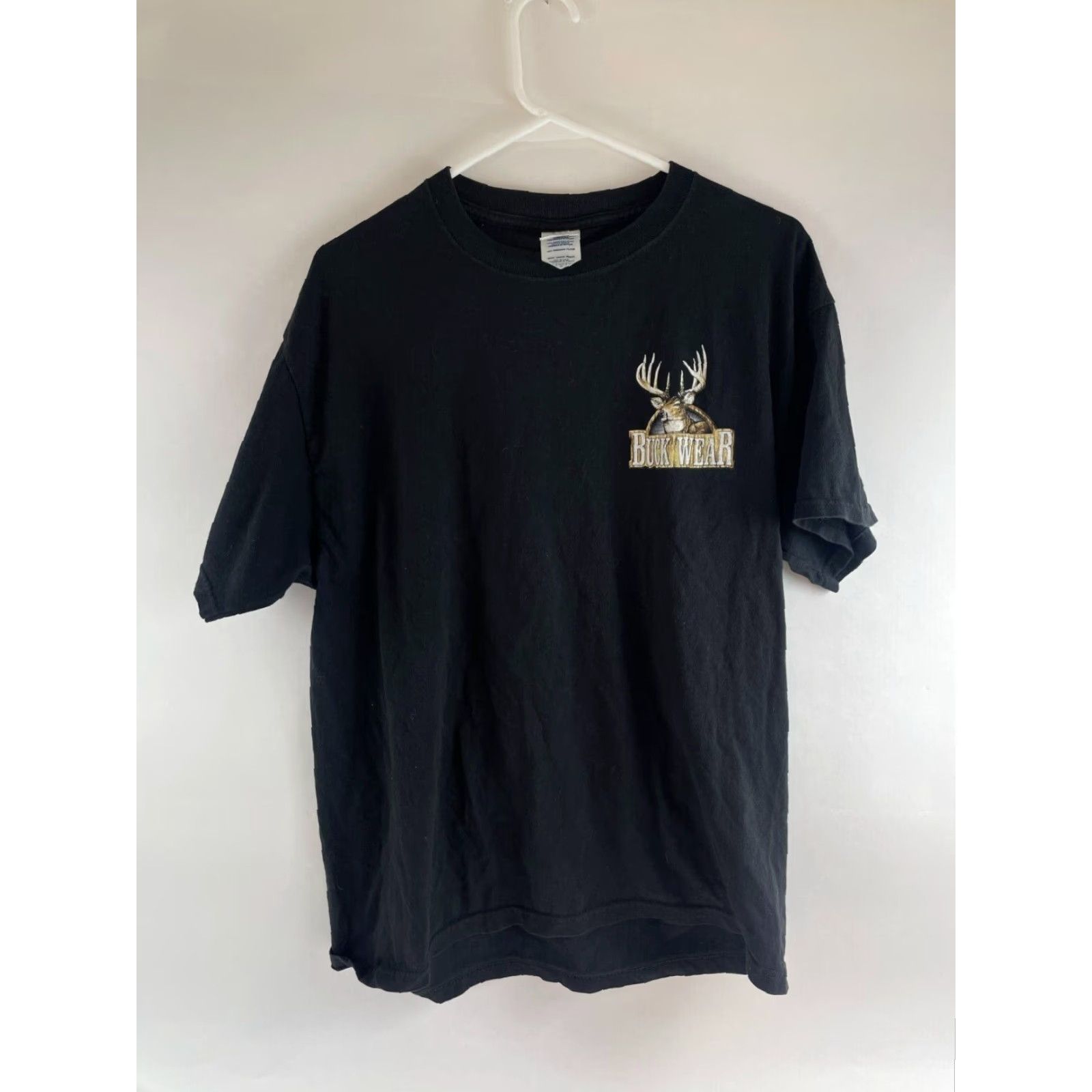 Delta Delta T-Shirt Men Size Large Black Short Sleeve I’ll go Hunting Deer Graphic shirt Mens L Black Deer Graphic Size US L / EU 52-54 / 3 - 2 Thumbnail