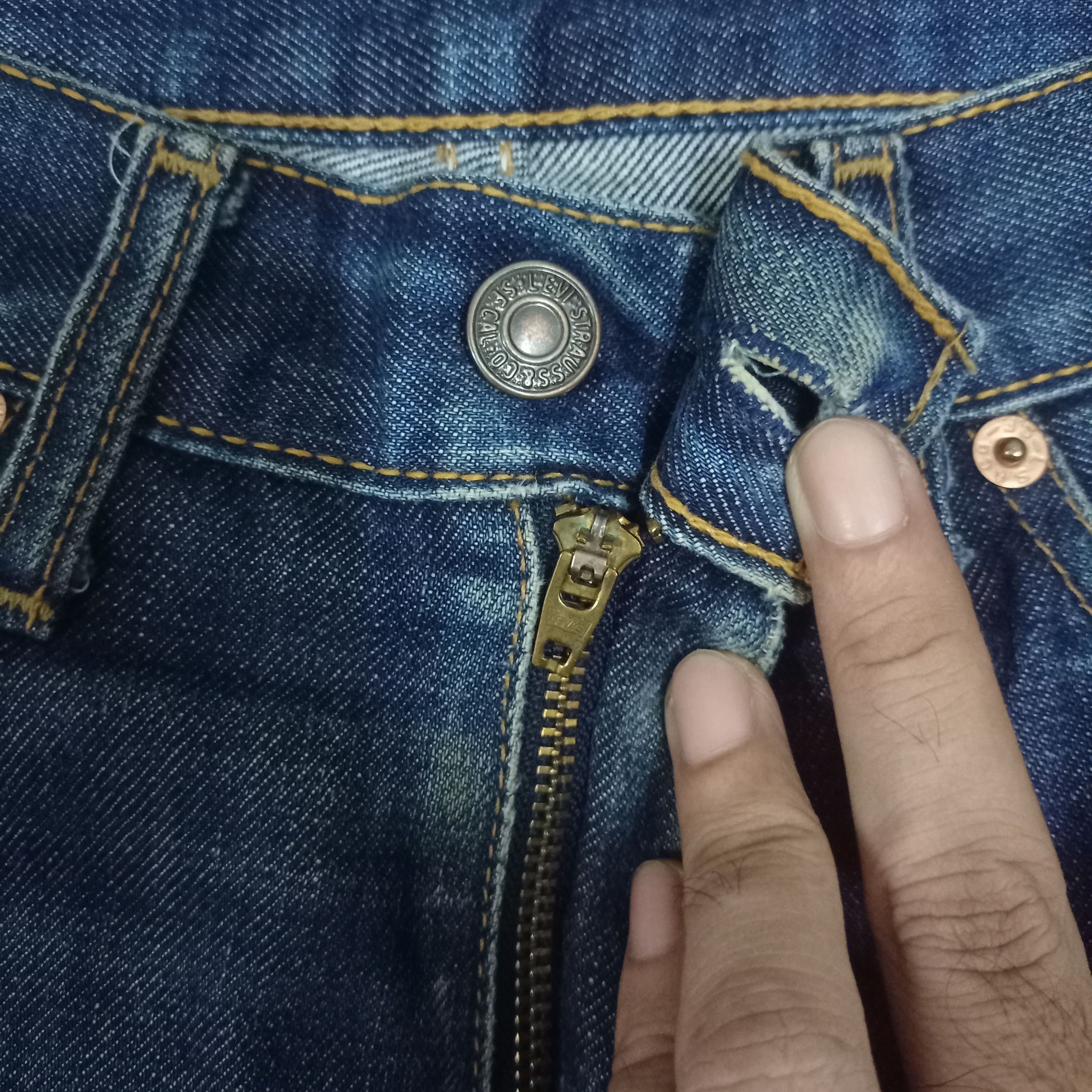 Levi's × Levi's Vintage Clothing Vintage 90s Levis 517 Mudwash Distressed Flare Jeans 31x31 Size US 31 - 3 Thumbnail