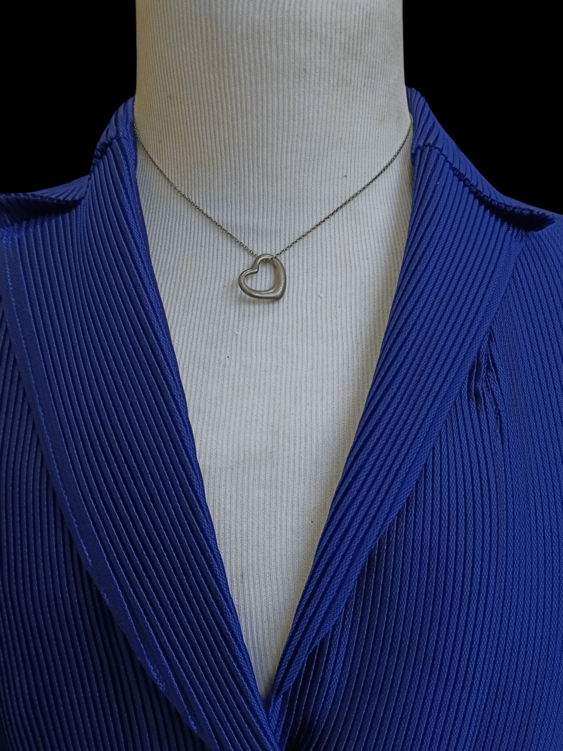 Tiffany & Co. TIFFANY&CO. PERETTI HEART 925 NECKLACE Size ONE SIZE - 1 Thumbnail