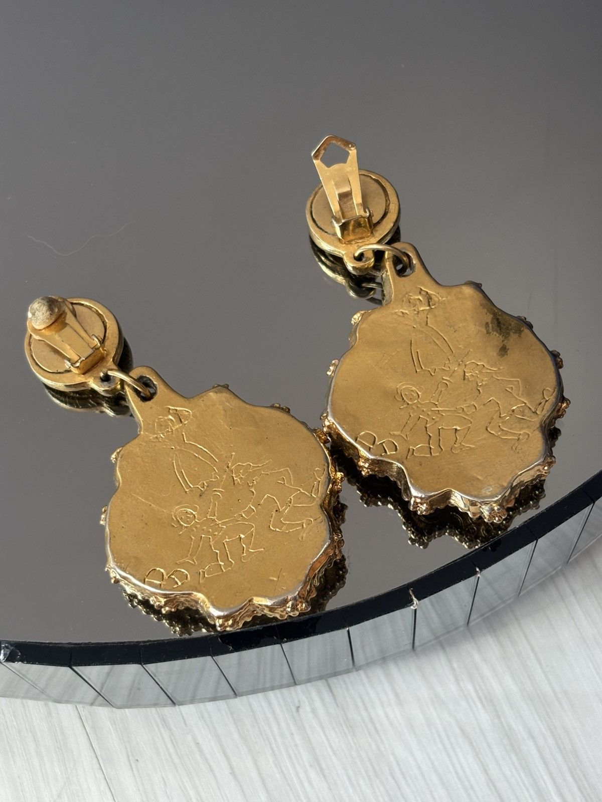 Vintage 1960’s made in France earrings Size ONE SIZE - 13 Thumbnail