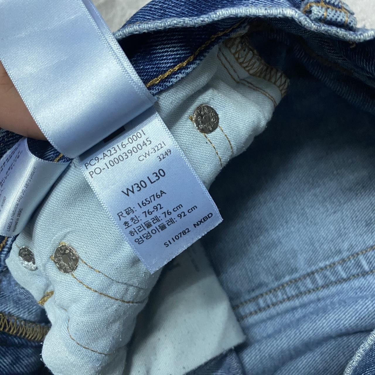 Levi's Levi's 501 blue denim jeans jeans Size US 30 / EU 46 - 3 Thumbnail