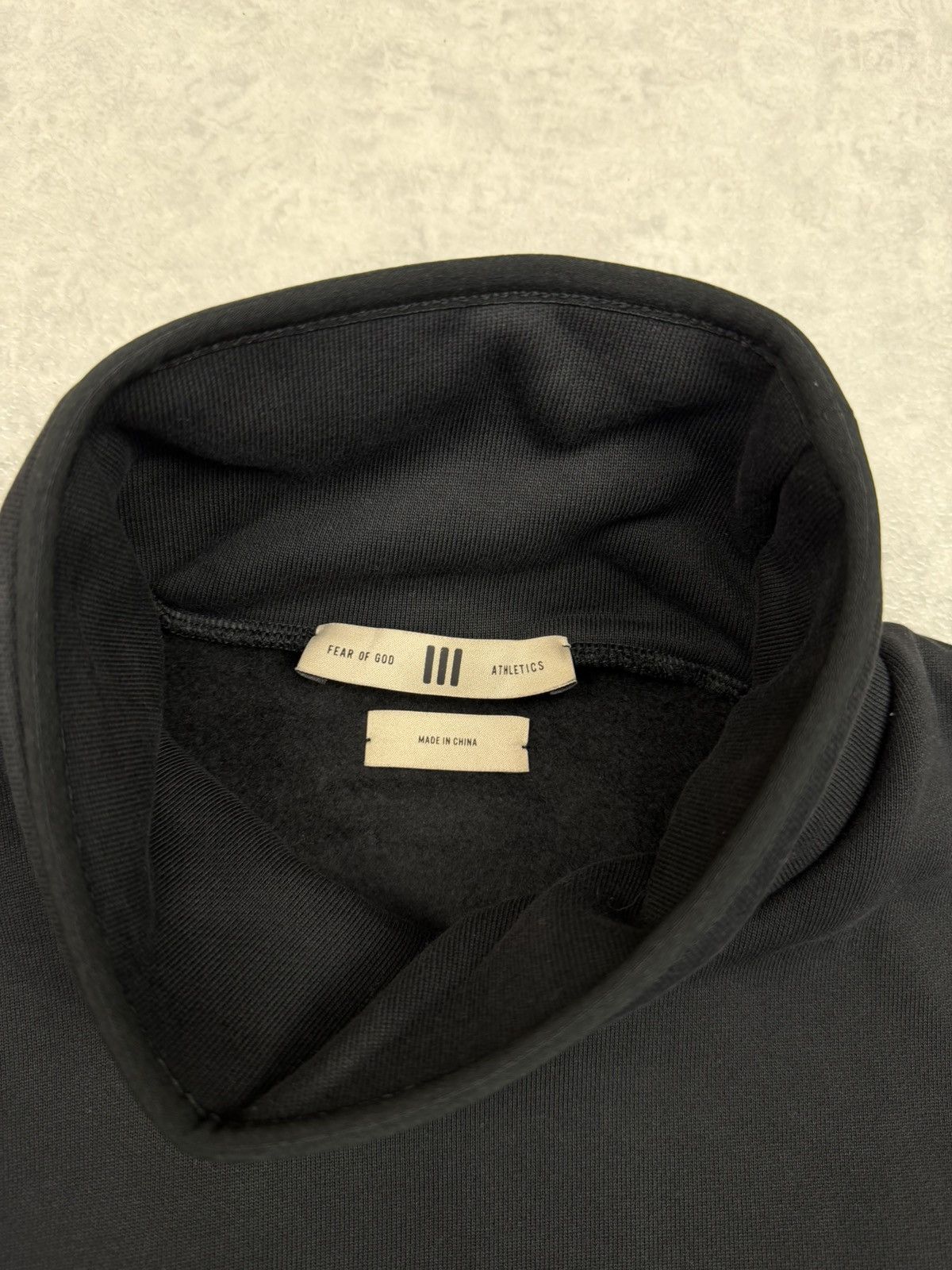 Adidas × Fear of God Adidas x Fear Of God Athletics Fleece Mock Sweatshirt Black Size US M / EU 48-50 / 2 - 14 Thumbnail