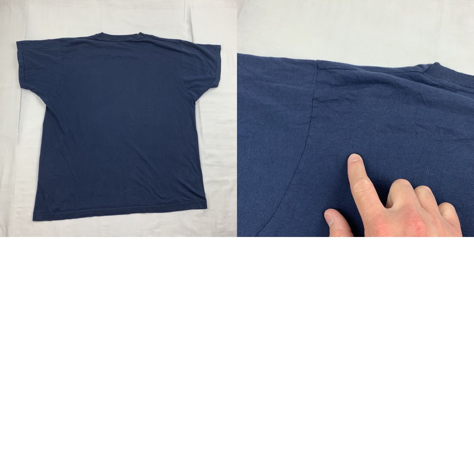 Vintage VINTAGE Screen Stars Shirt Adult Large Blue 1980s USA Nature Outdoors Short Sleeve Crew Neck T-Shirt Mens Size US L / EU 52-54 / 3 - 8 Thumbnail