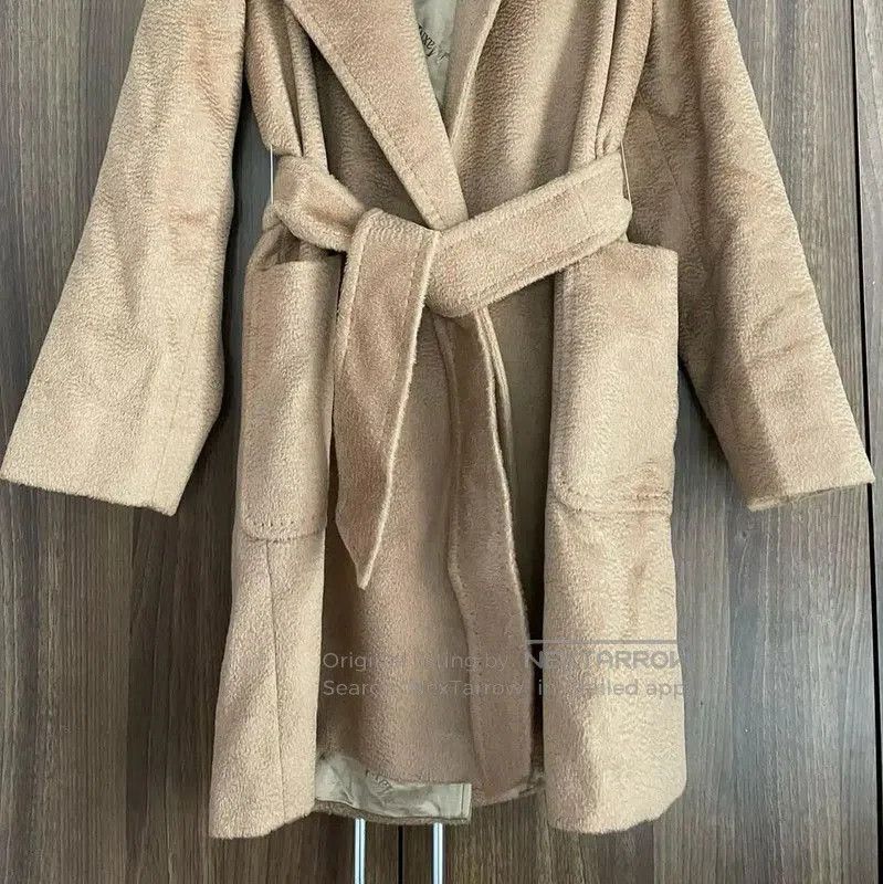 Max Mara MaxMara Cozy Camel Alpaca Wool Coat . Size XXS / US 00 / IT 34 - 2 Thumbnail