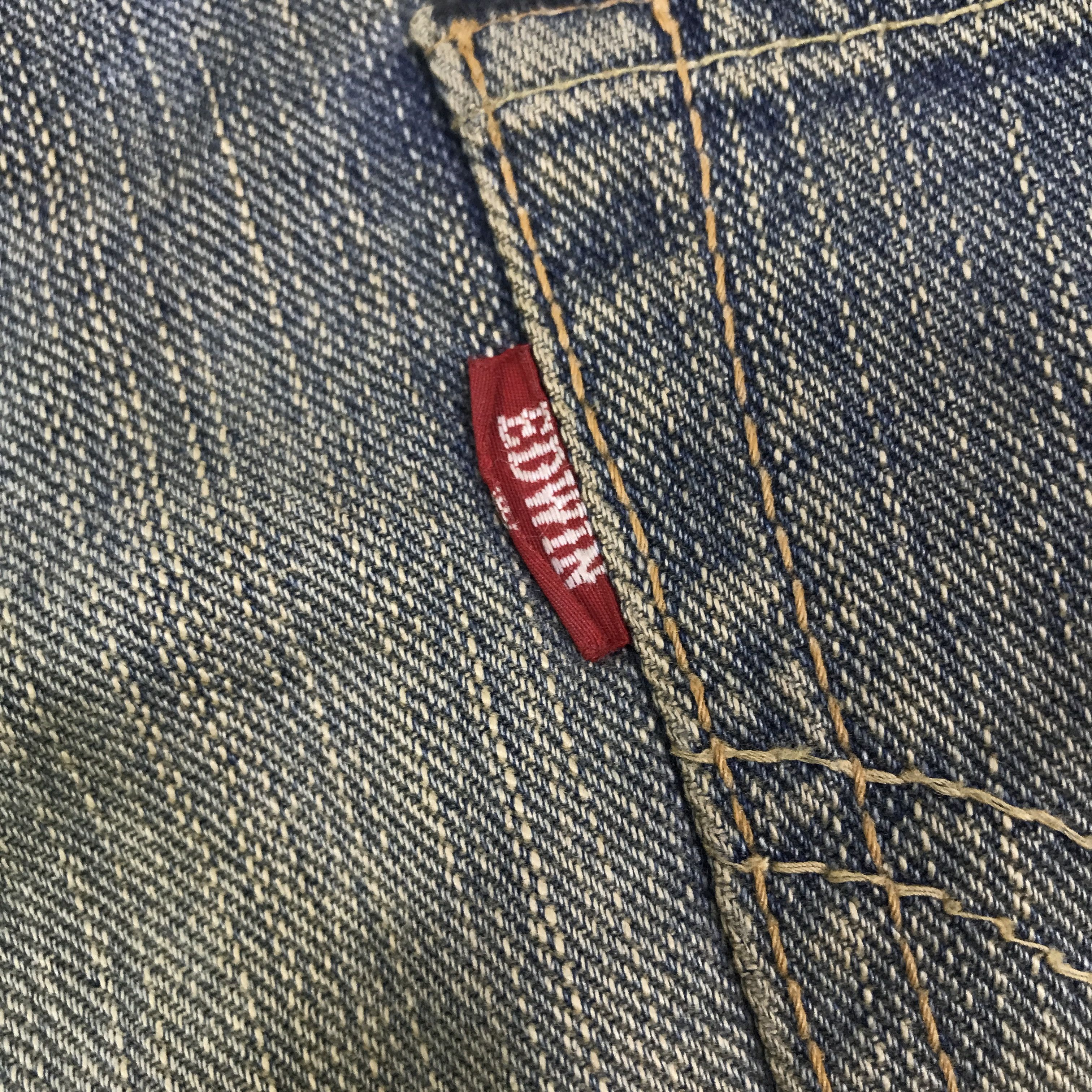 Edwin Vintage Edwin Distressed Denim Jeans pants K129B2 Size US 34 / EU 50 - 18 Thumbnail