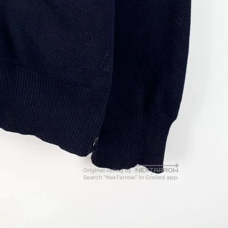 Thom Browne Thom Browne Navy Cotton Women's Cardigan . Size M / US 6-8 / IT 42-44 - 4 Thumbnail