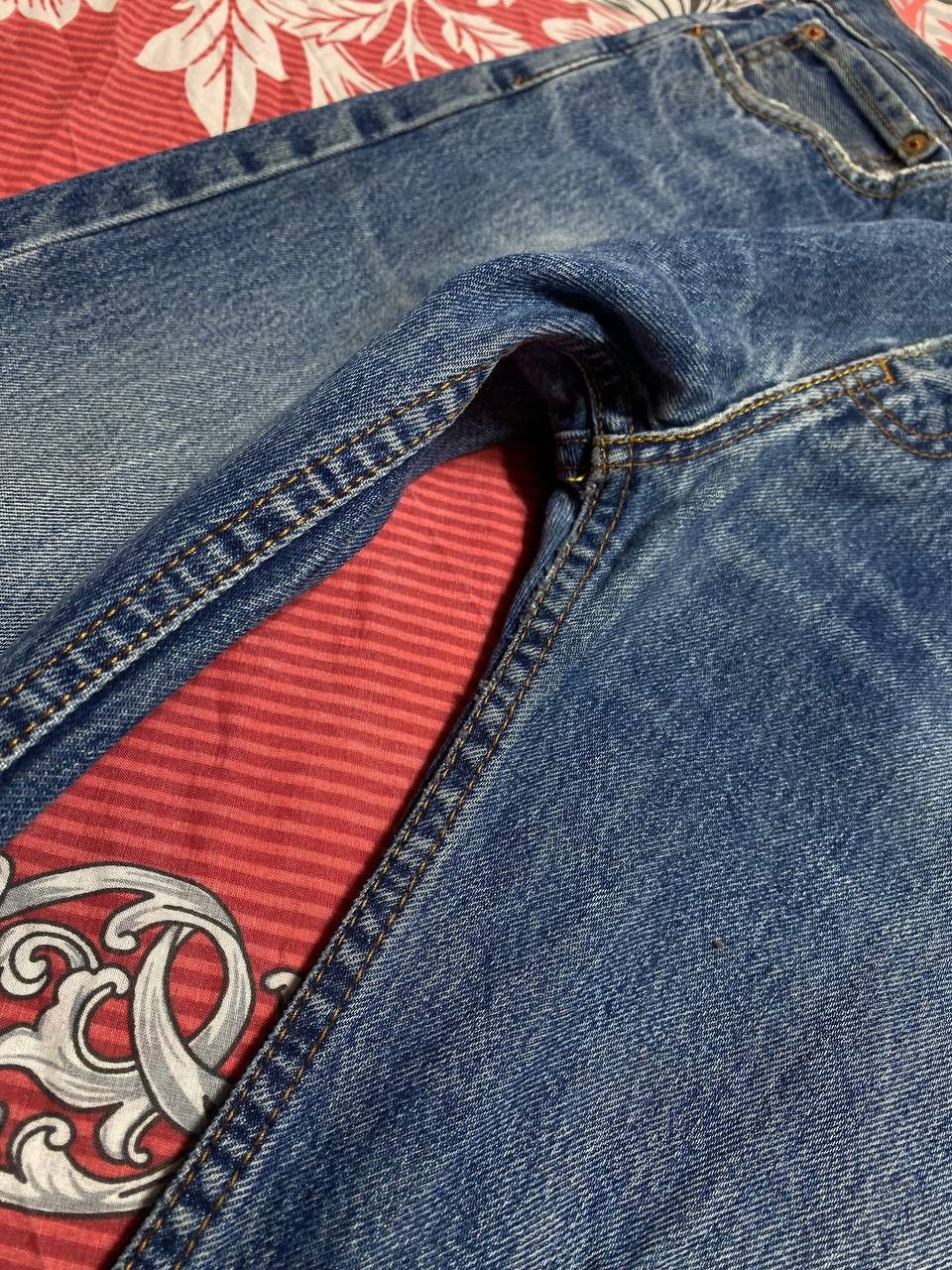 Levi's × Vintage Vintage Levi's 505 Signature Released Hem Jeans Size US 34 / EU 50 - 20 Thumbnail