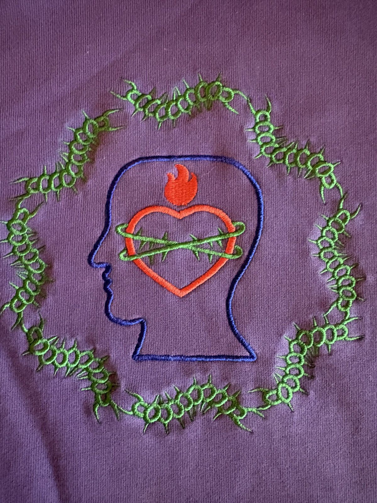 Brain Dead Brain Dead Purple Love Bound Hoodie Size US XL / EU 56 / 4 - 2 Thumbnail