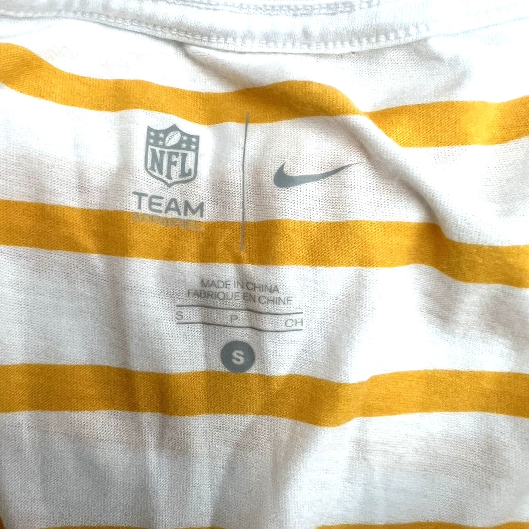 Nike NIKE T-Shirt Womens Property of Green Bay Packers Yellow Short Sleeve S Size S / US 4 / IT 40 - 7 Thumbnail