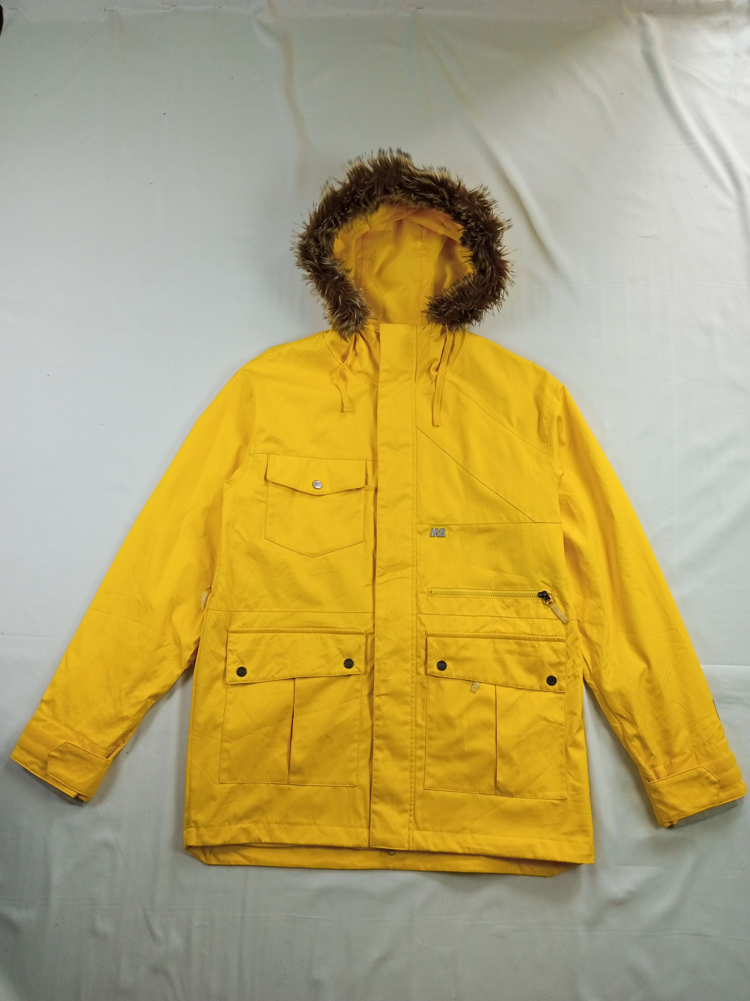 Inspection Removable Fur Parka Jacket L.G.B. Style