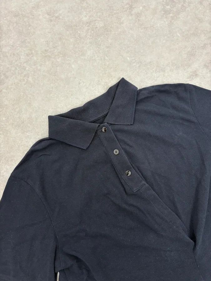 Dries Van Noten Dries Van Noten Navy Polo Shirt Size US S / EU 44-46 / 1 - 3 Thumbnail