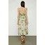 Bcbg Maxazria NWT BCBG MAX AZRIA Paradise Print Eyelet Midi Dress