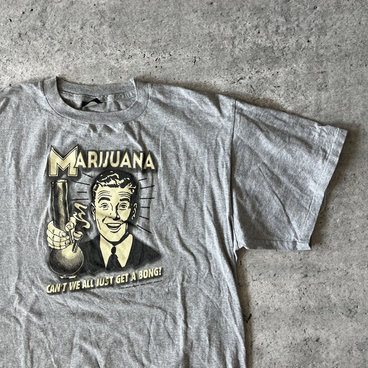 Vintage Capital Concepts marijuana humor tee XL vintage 90s 1996 Size US XL / EU 56 / 4 - 3 Thumbnail