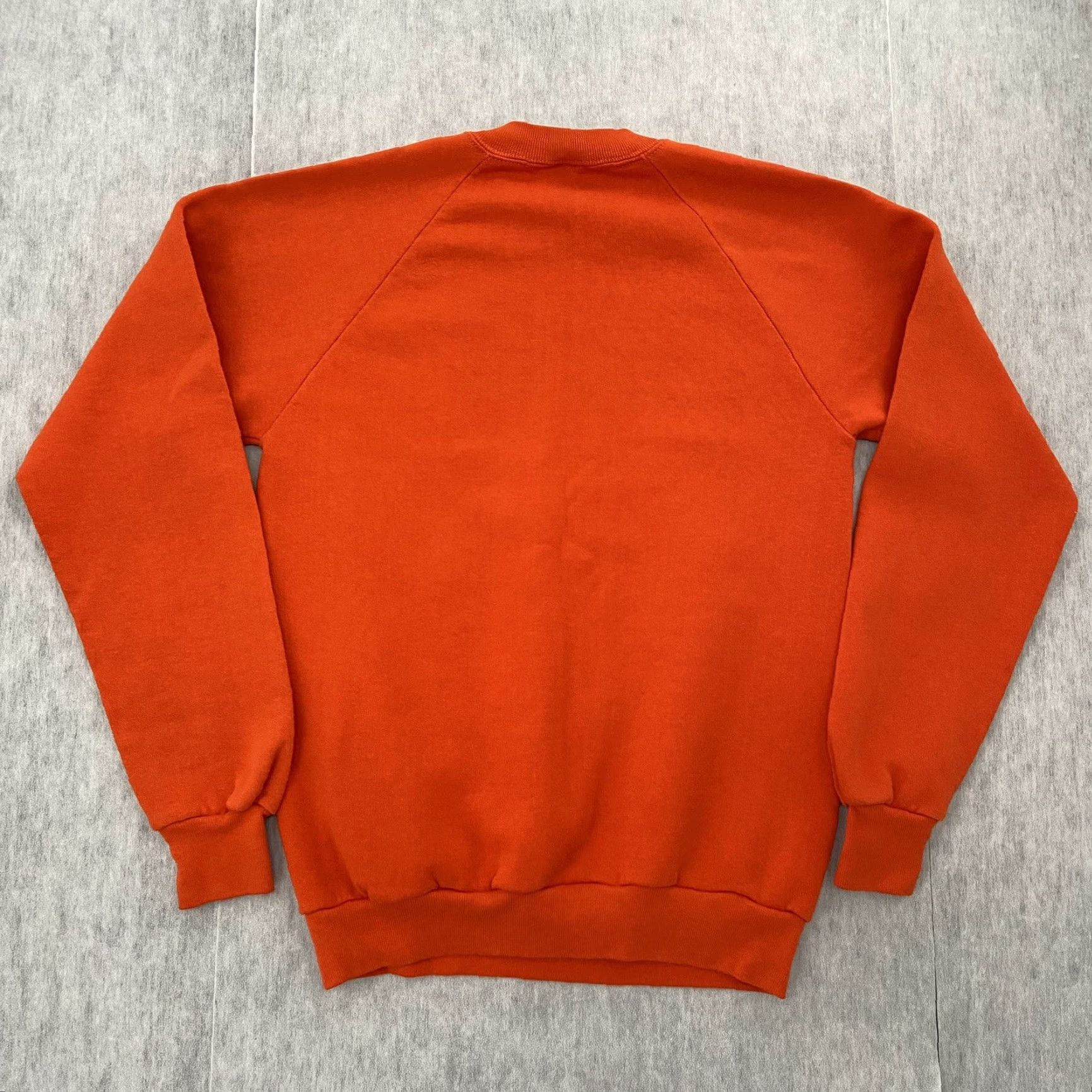 Jerzees VINTAGE Jerzees Hunters Choice Sweater Men's Crewneck Orange Buck Deer Nature Adult M 90s Graphic Print Mens Size US M / EU 48-50 / 2 - 2 Thumbnail