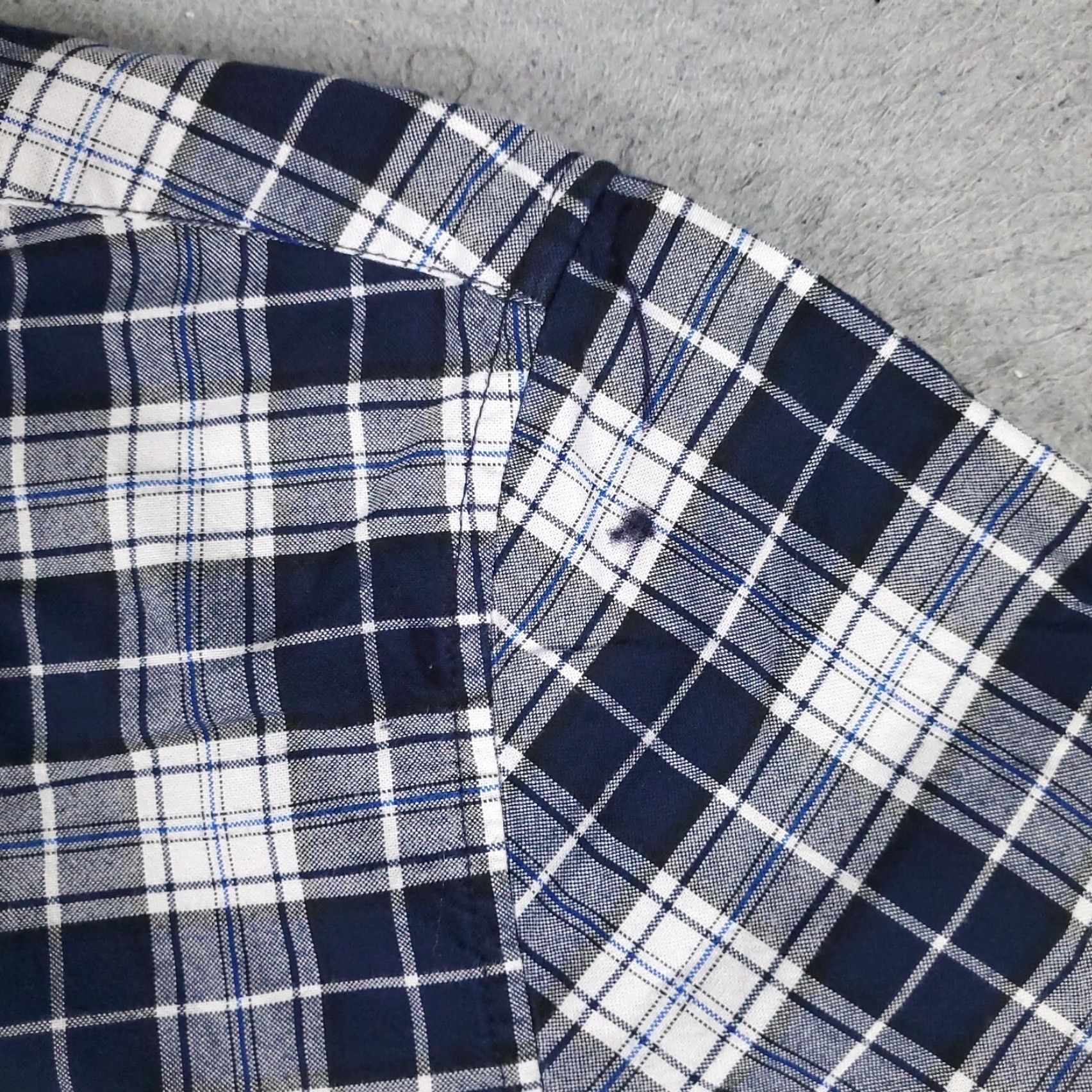 American Eagle Outfitters American Eagle Shirt Mens Small Blue Plaid Button Up Long Sleeve Size US S / EU 44-46 / 1 - 3 Thumbnail