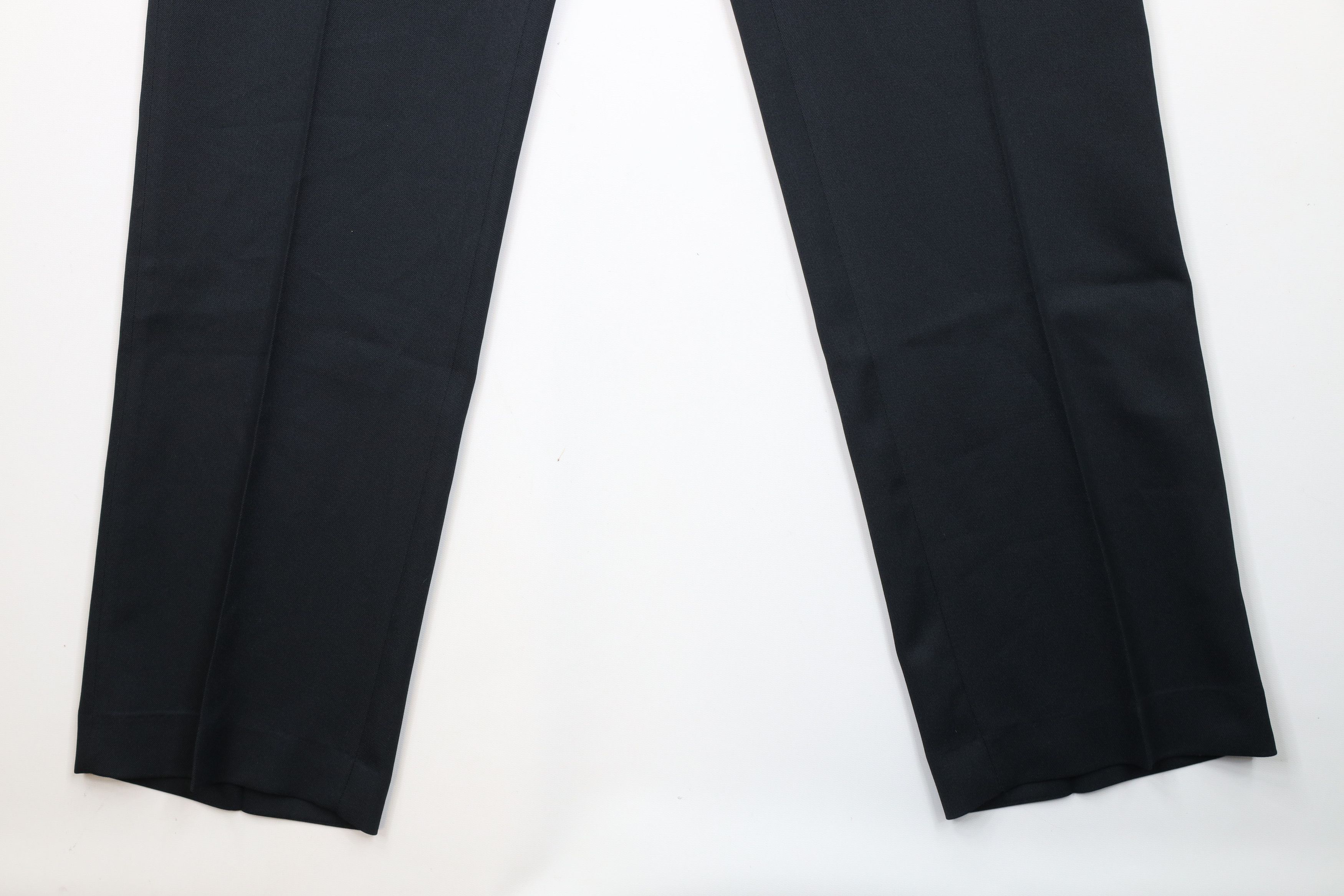 Vintage Deadstock Vintage 70s Streetwear Leg Chino Pants Black USA Size US 36 / EU 52 - 4 Thumbnail