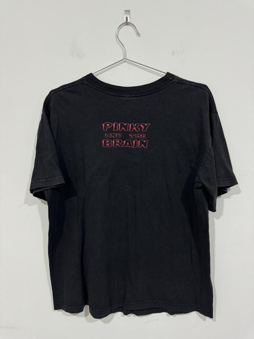 Cartoon Network × Vintage Vintage 90s Pinky and The Brain Tee Size US L / EU 52-54 / 3 - 5 Thumbnail