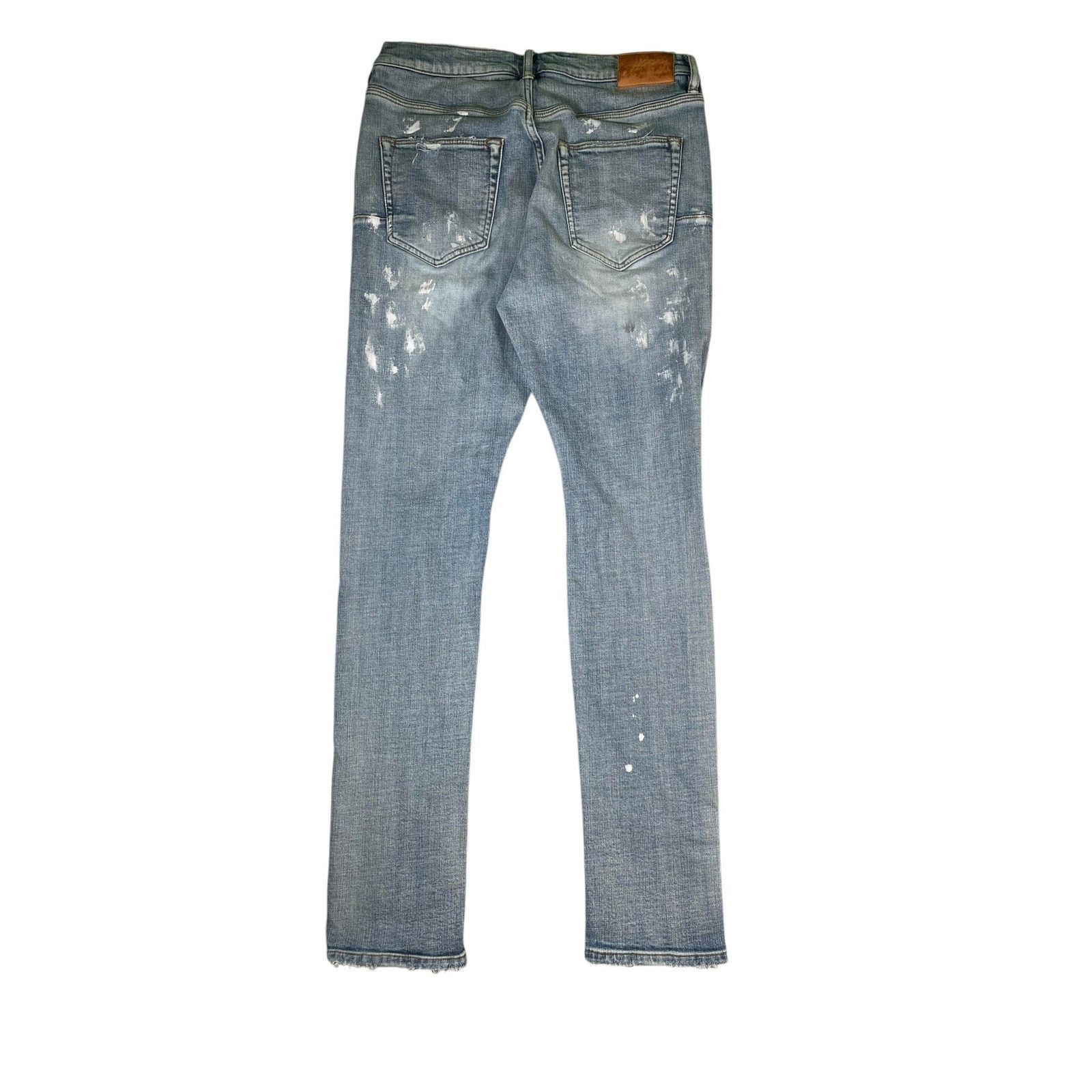 Purple Brand Purple Brand Light Wash Jeans Size US 31 - 2 Thumbnail