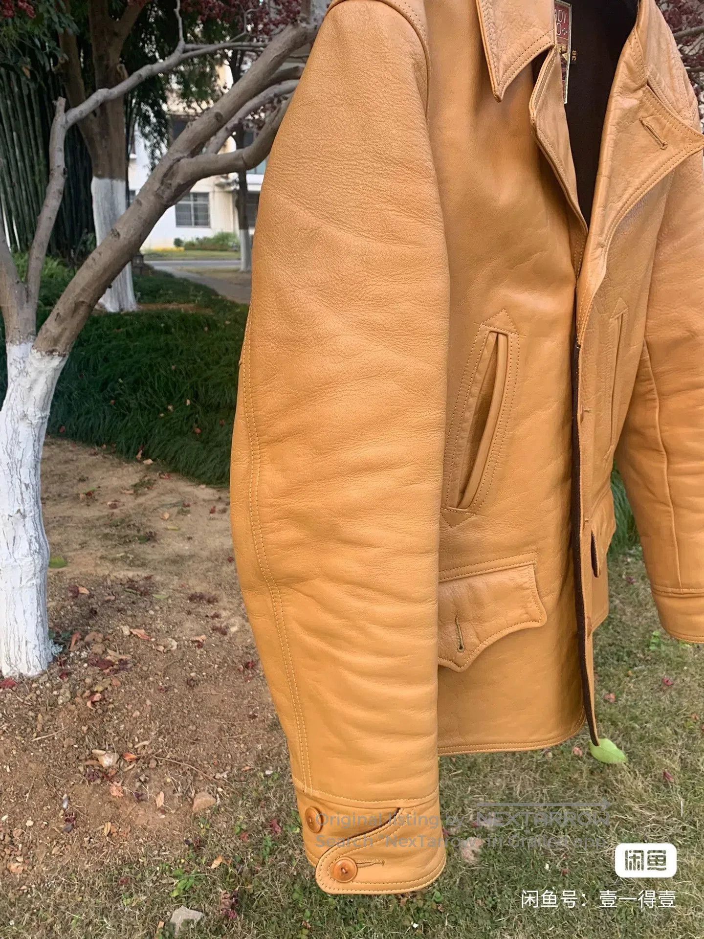 Freewheelers Freewheelers Leather Jacket in Brown. Size US M / EU 48-50 / 2 - 3 Thumbnail