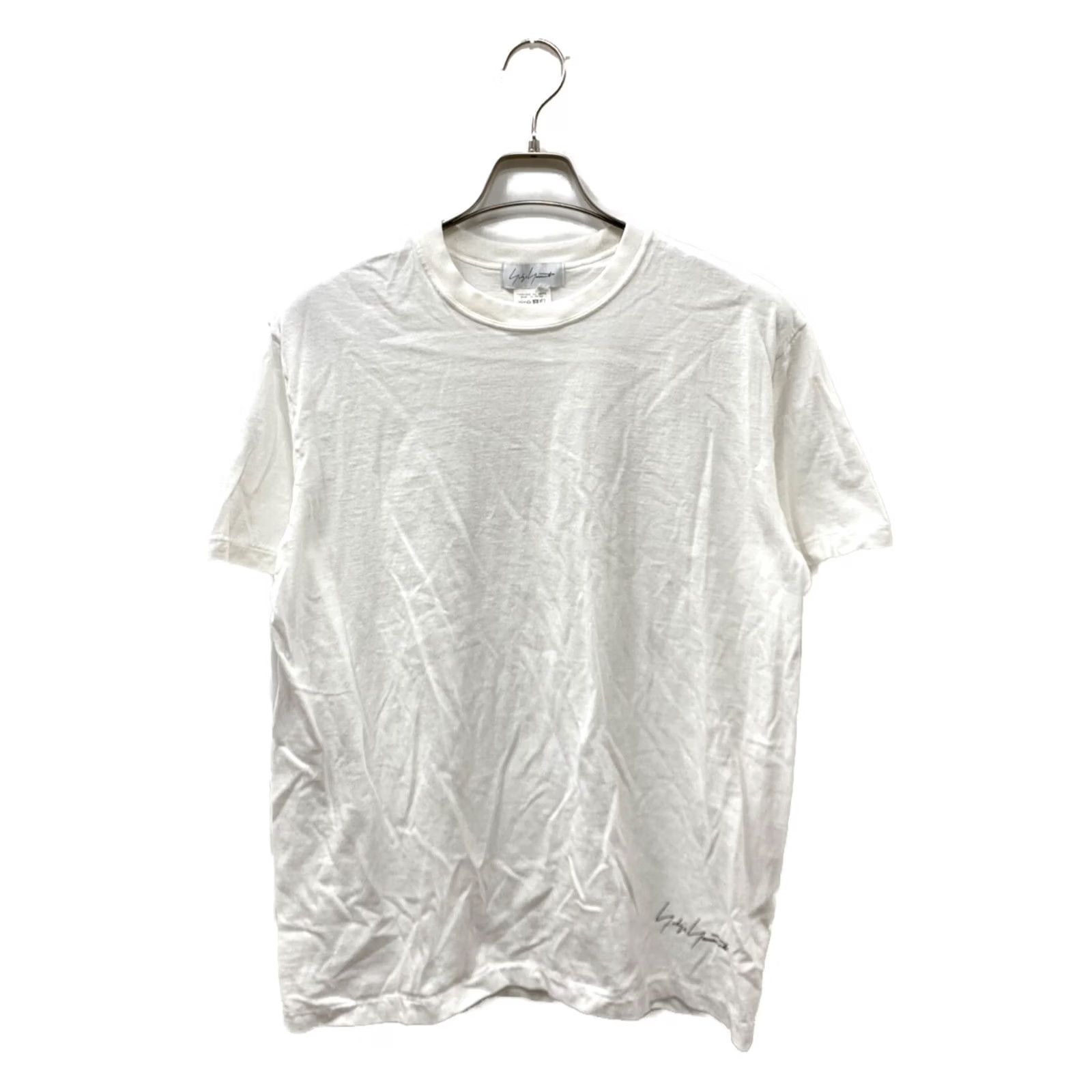 Yohji Yamamoto Yohji Yamamoto Logo Print T-Shirt Men's Size 3 Cotton White Solid Short Sleeve Casual Used Size US S / EU 44-46 / 1 - 2 Thumbnail