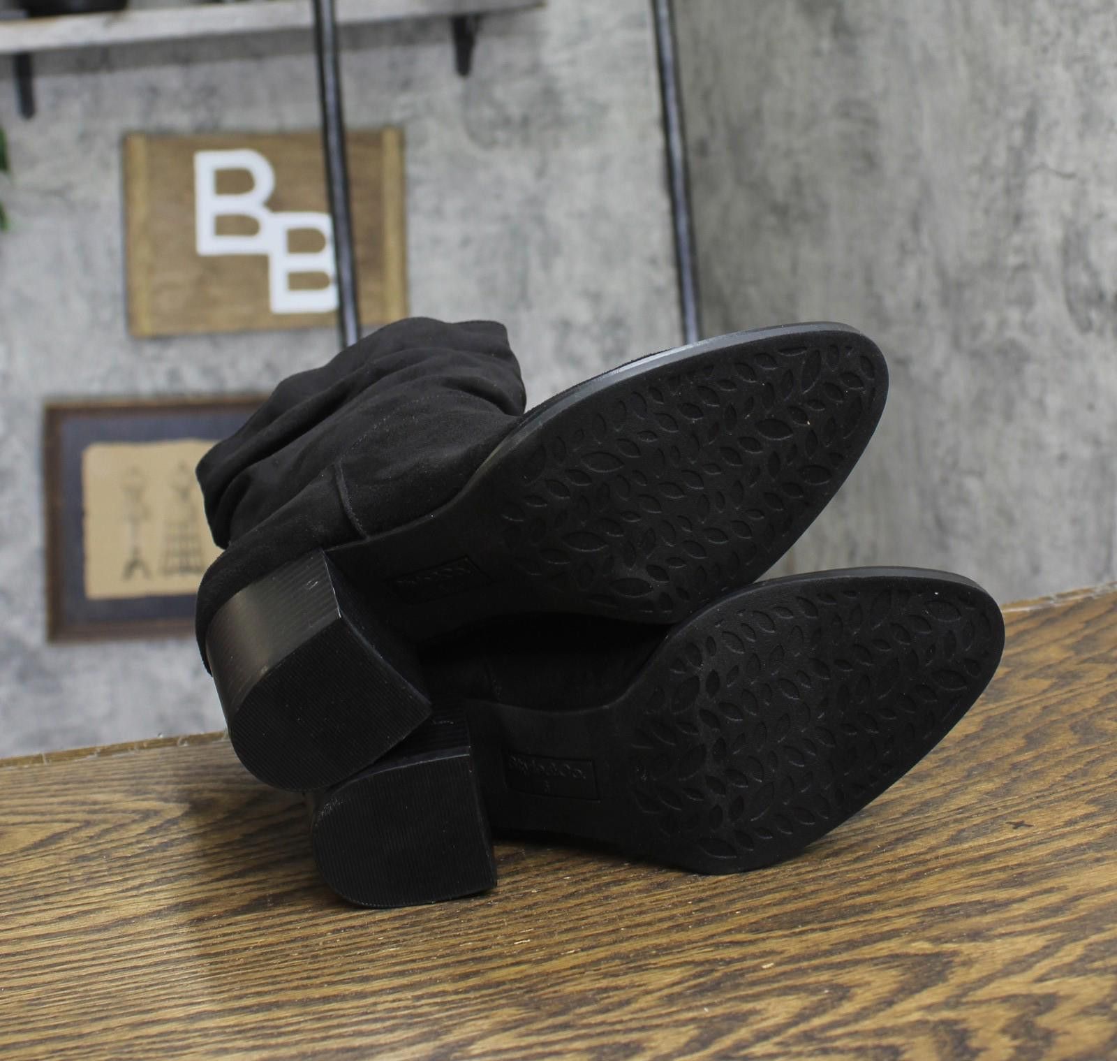Style & Co Style & Co. Womens Genoviaa Scrunch Booties Black 6m Size US 6 / IT 36 - 6 Thumbnail