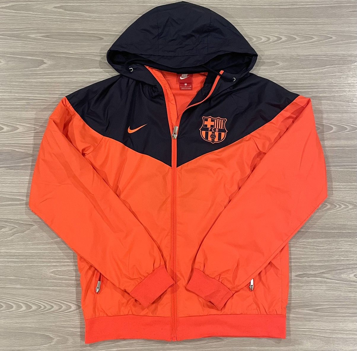 Nike FC Barcelona Windbreaker 886817-809 Men's Size Small
