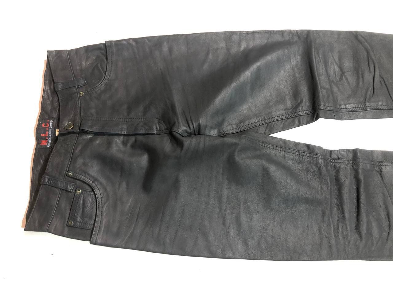 Leather N.L.C. Vintage Racing Moto Leather Pants Size US 29 - 5 Thumbnail