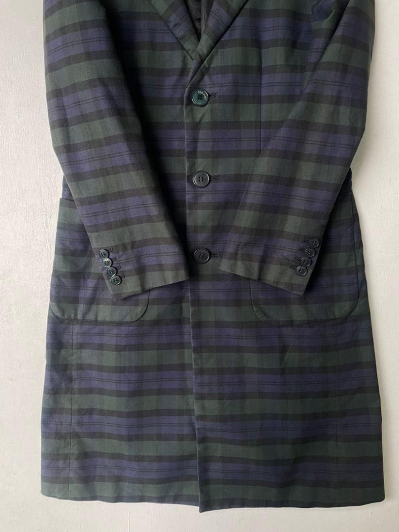 Ne-Net Authentic Japan! Net Net by Issey Miyake Plaid Long Jacket Size M / US 6-8 / IT 42-44 - 5 Thumbnail