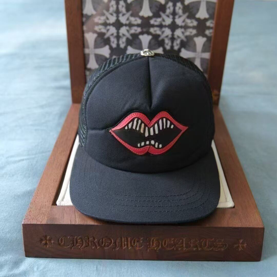 Chrome Hearts 1/1 SAMPLE MATTY BOY SEX RECORDS LIPS LEATHER PATCH