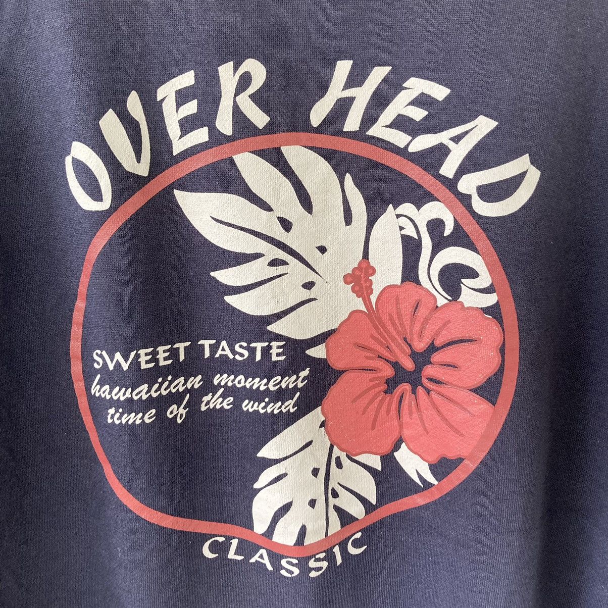 Vintage Vintage Overhead Blue Sweatshirt Size US L / EU 52-54 / 3 - 6 Thumbnail