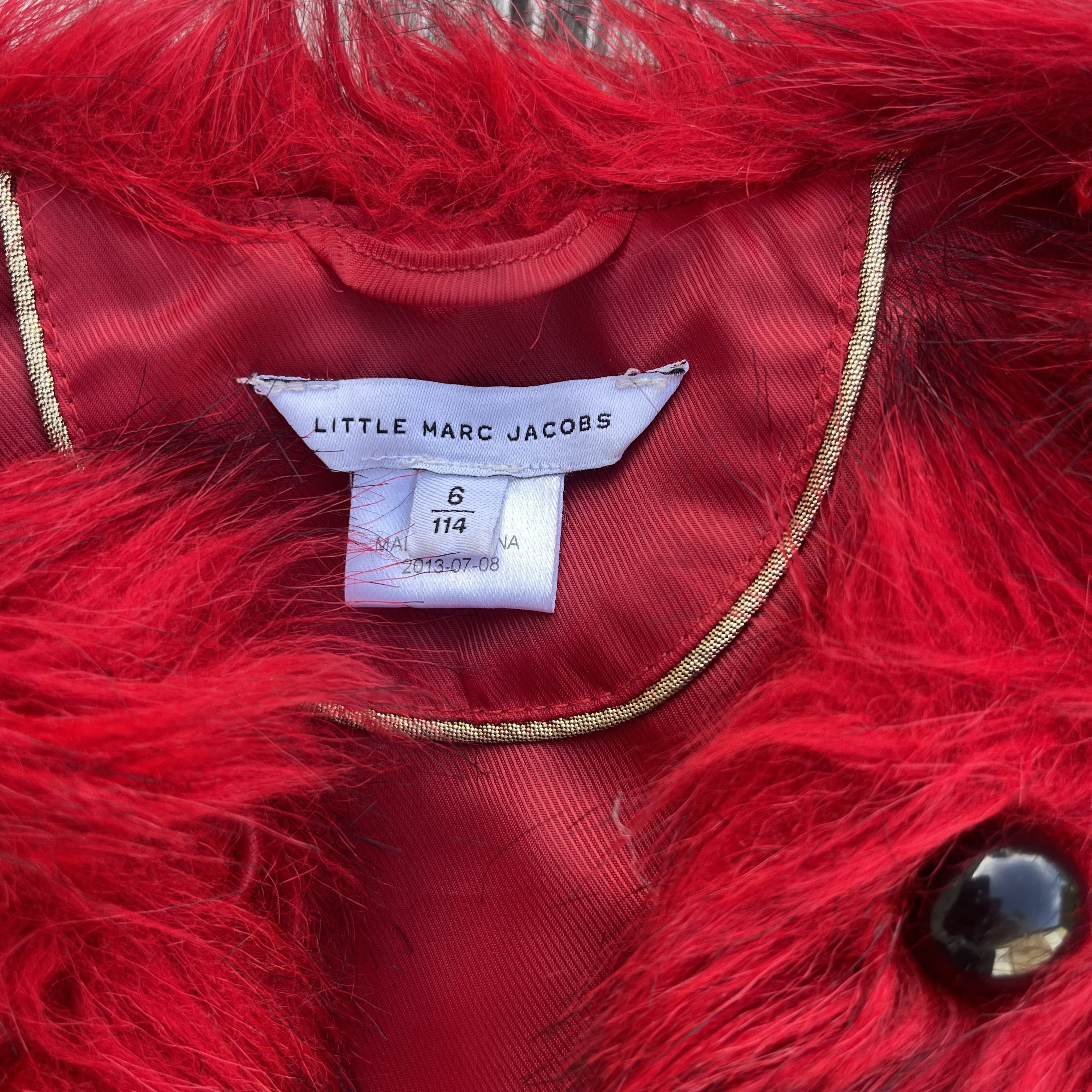 Marc Jacobs Little Marc Jacobs Faux Fur Vest Size XS / US 0-2 / IT 36-38 - 3 Thumbnail