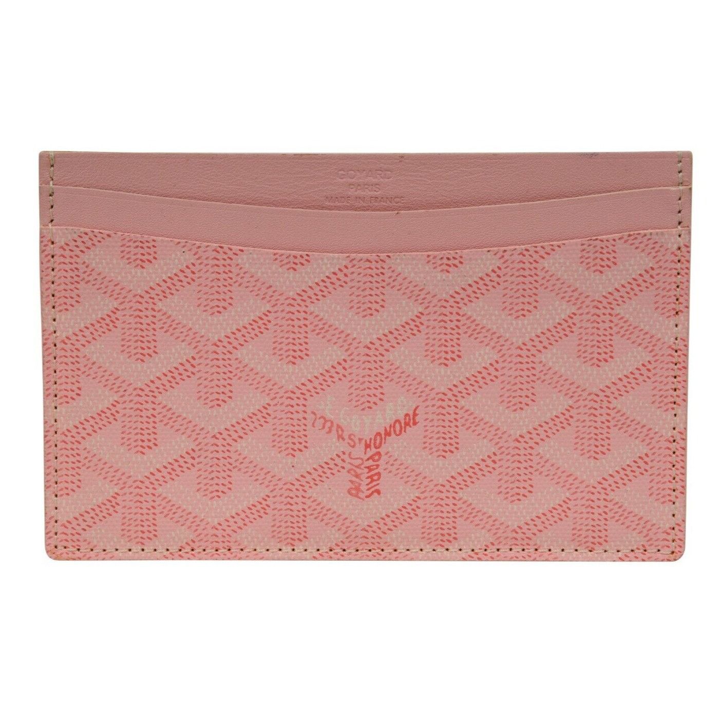 Saint Sulpice Card Holder XL Pink Wallet - 01985