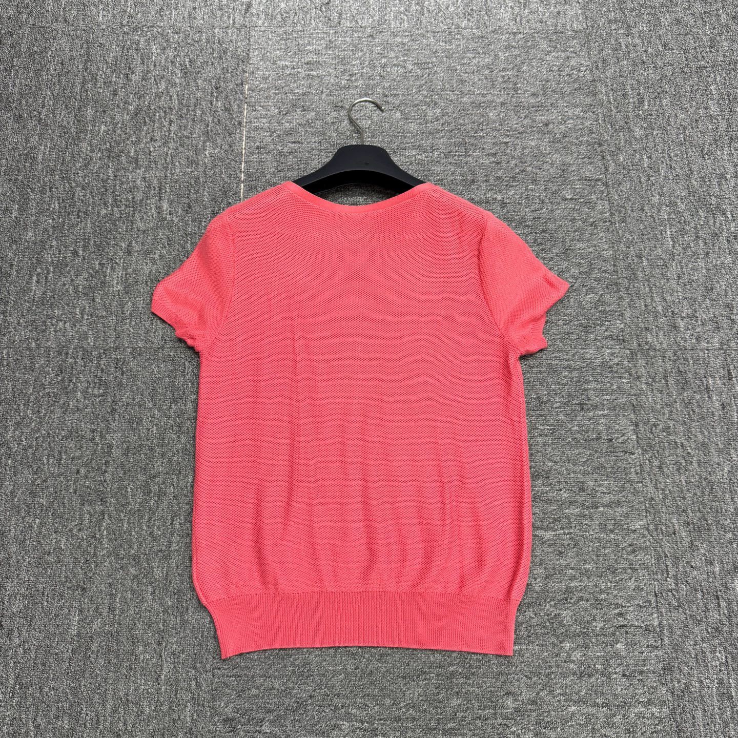 Loro Piana Loro Piana Silk Openwork Short-Sleeve Women 98 New Size S / US 4 / IT 40 - 4 Thumbnail