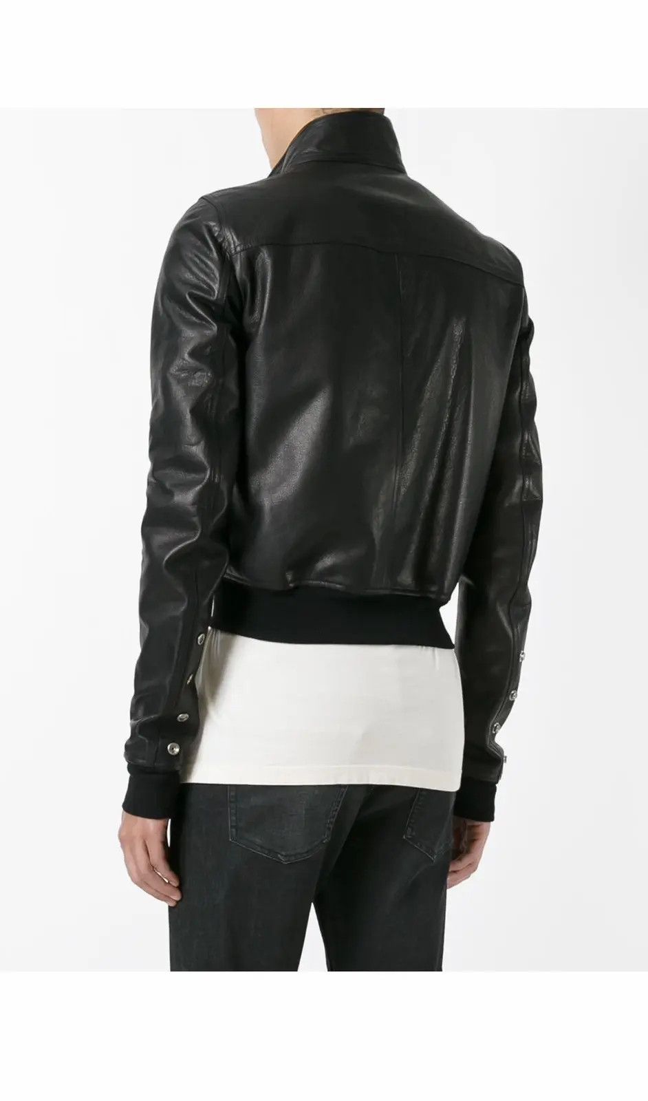 Rick Owens RICK OWENS GOOSE DOWN GLITTER EGON BOMBER JACKET Size US M / EU 48-50 / 2 - 3 Thumbnail