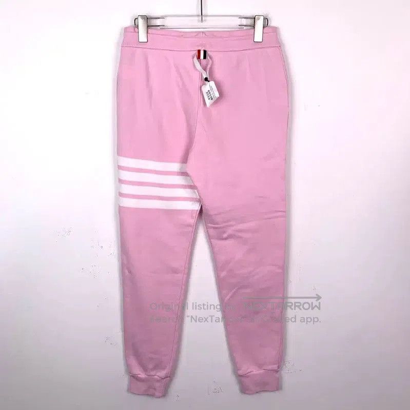 Thom Browne Thom Browne Pink Cotton Casual Pants . Size 23" - 2 Thumbnail
