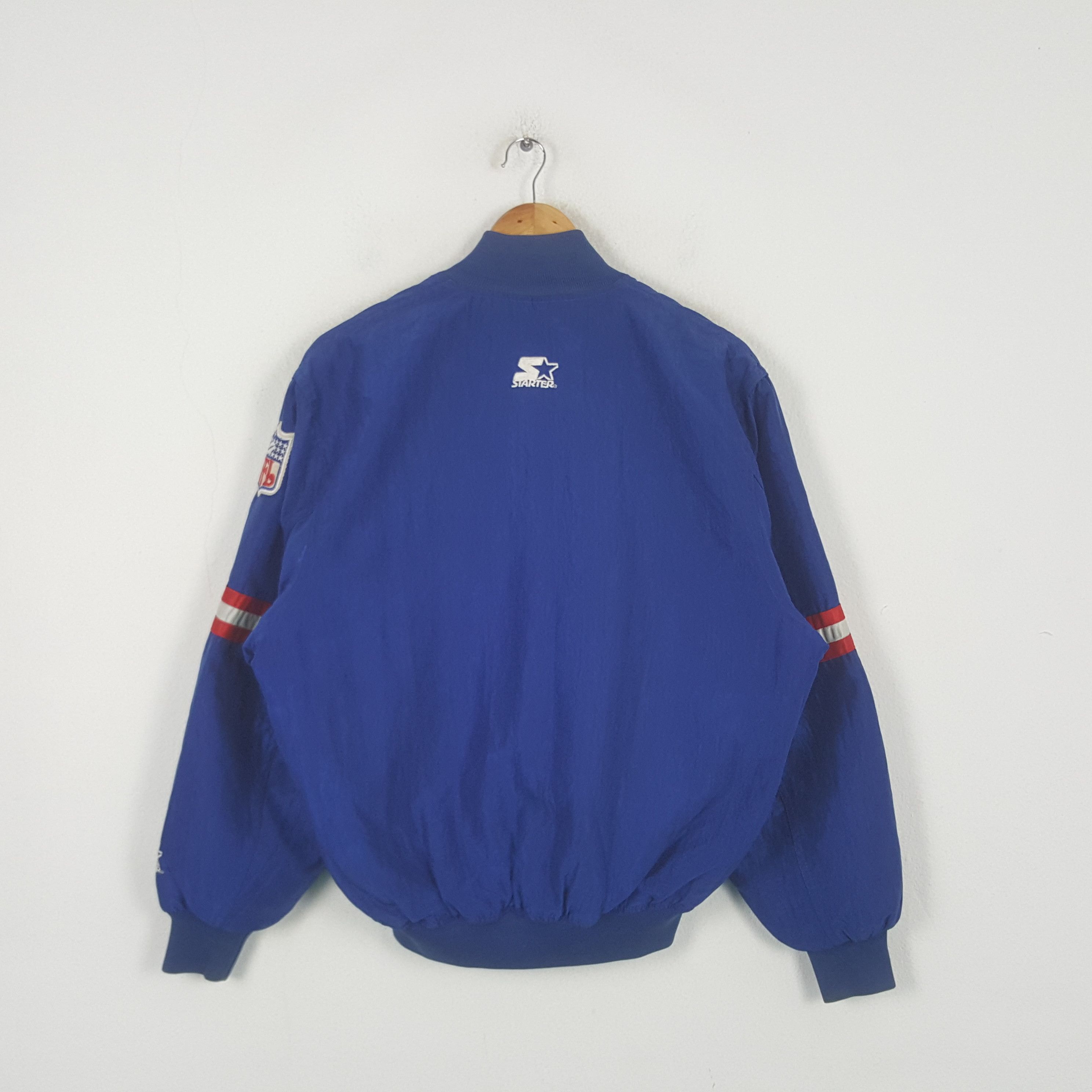 Starter Vintage 90's Giants NFL Football Team Bombers Jacket RR23 Size US XL / EU 56 / 4 - 3 Thumbnail