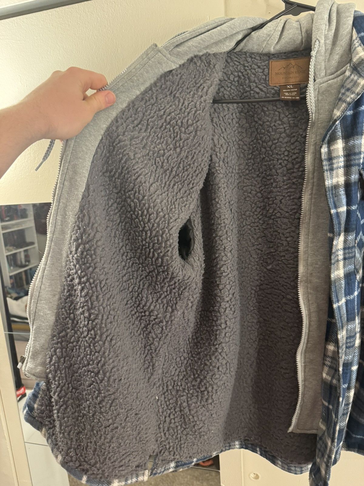 Other Mountain Ridge Sherpa Lined Hoodie Size US XL / EU 56 / 4 - 3 Thumbnail