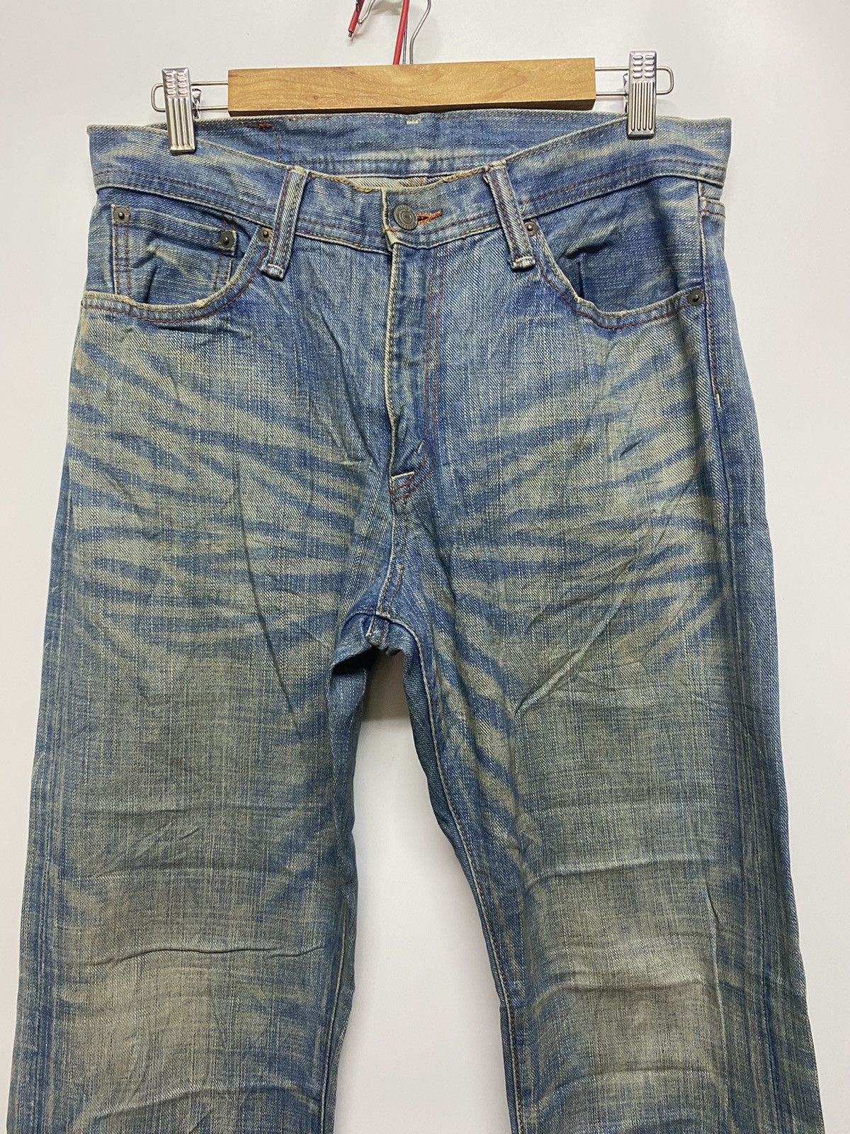 Designer × Japanese Brand GLHEART Japanese Brand Distressed Denim Jeans Limited Editio Size US 34 / EU 50 - 5 Thumbnail