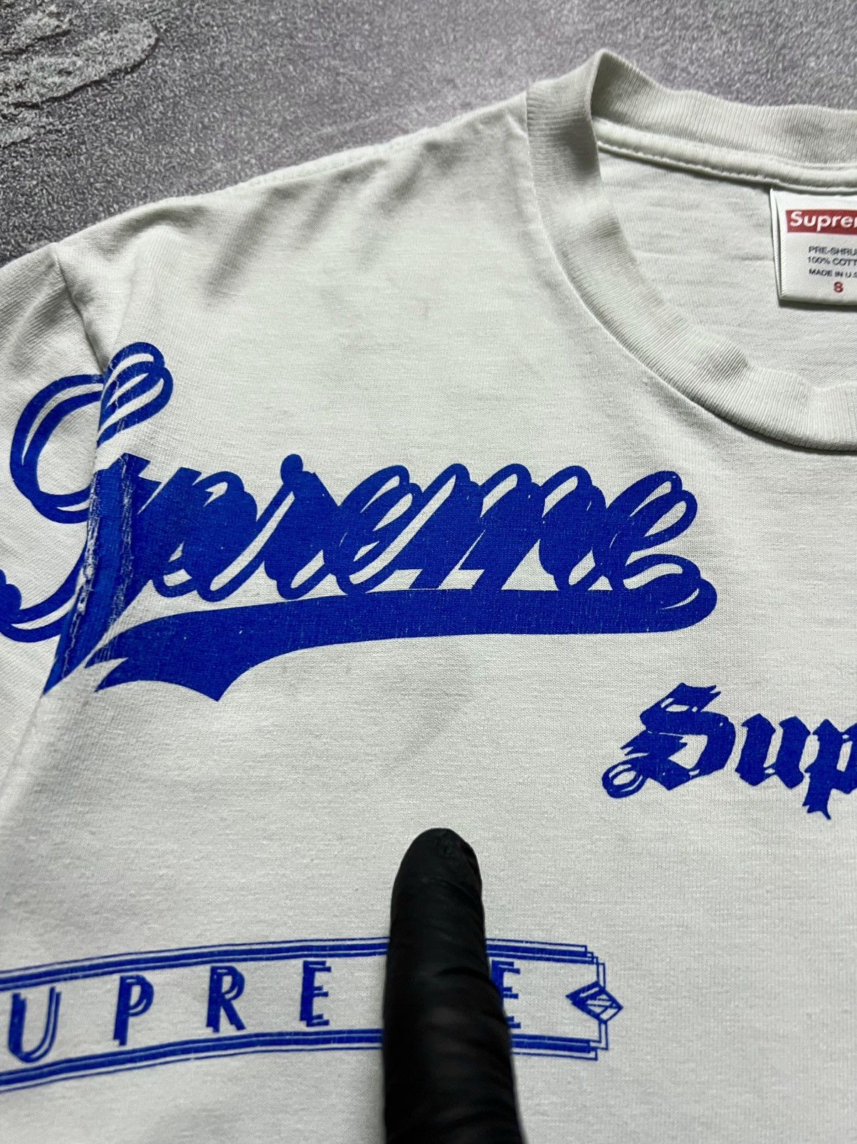 Supreme Vintage Supreme Multi Logo Tee Shirt Monogram Size US S / EU 44-46 / 1 - 9 Thumbnail