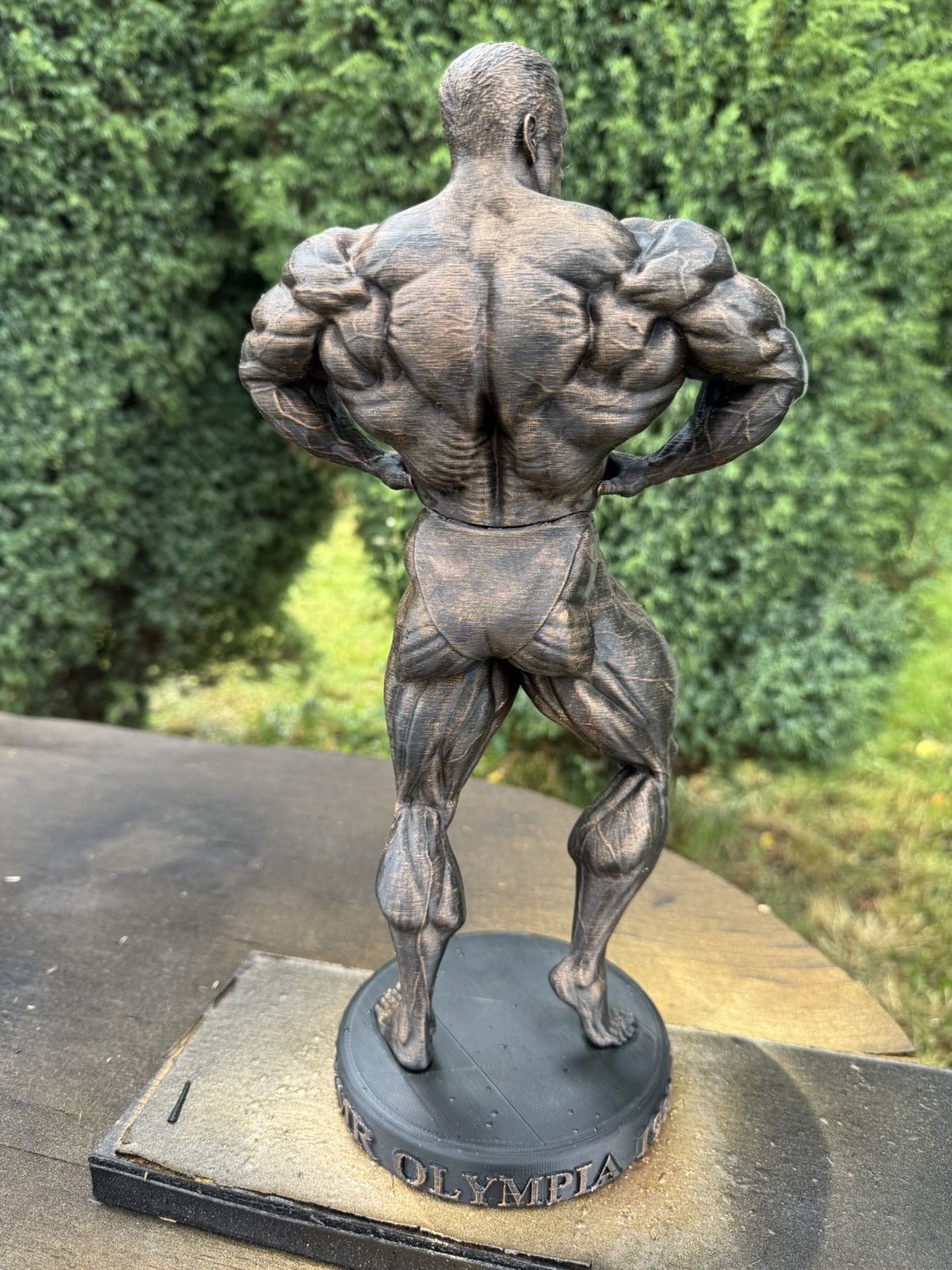Other Gym statue Dorian Yates Mr Olympia Bodybuilding 34cm Size ONE SIZE - 5 Thumbnail