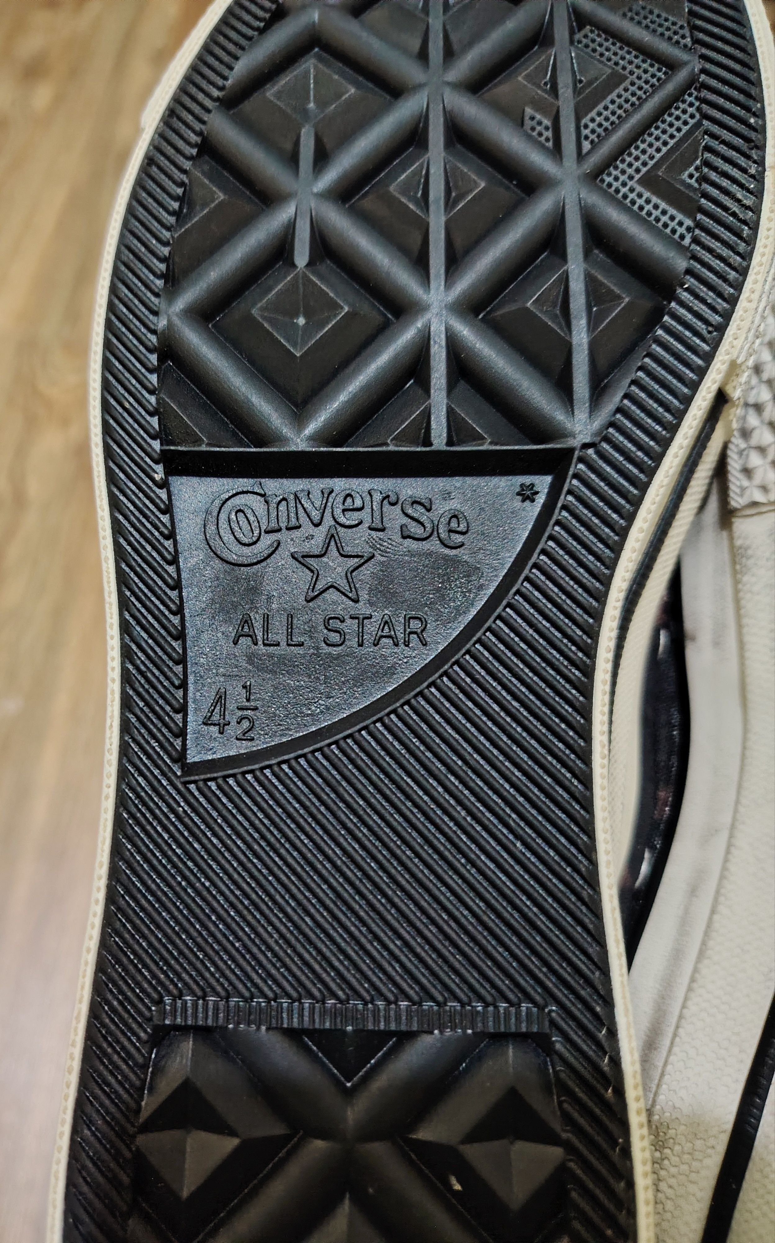 Converse × Undercover UNDERCOVER - CONVERSE - Purple Camo Print Sneakers Size US 5 / EU 37 - 10 Thumbnail