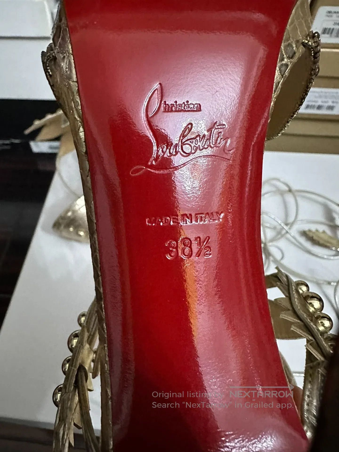 Christian Louboutin Christian Louboutin Limited Edition Heels. Size US 7.5 / IT 37.5 - 6 Thumbnail