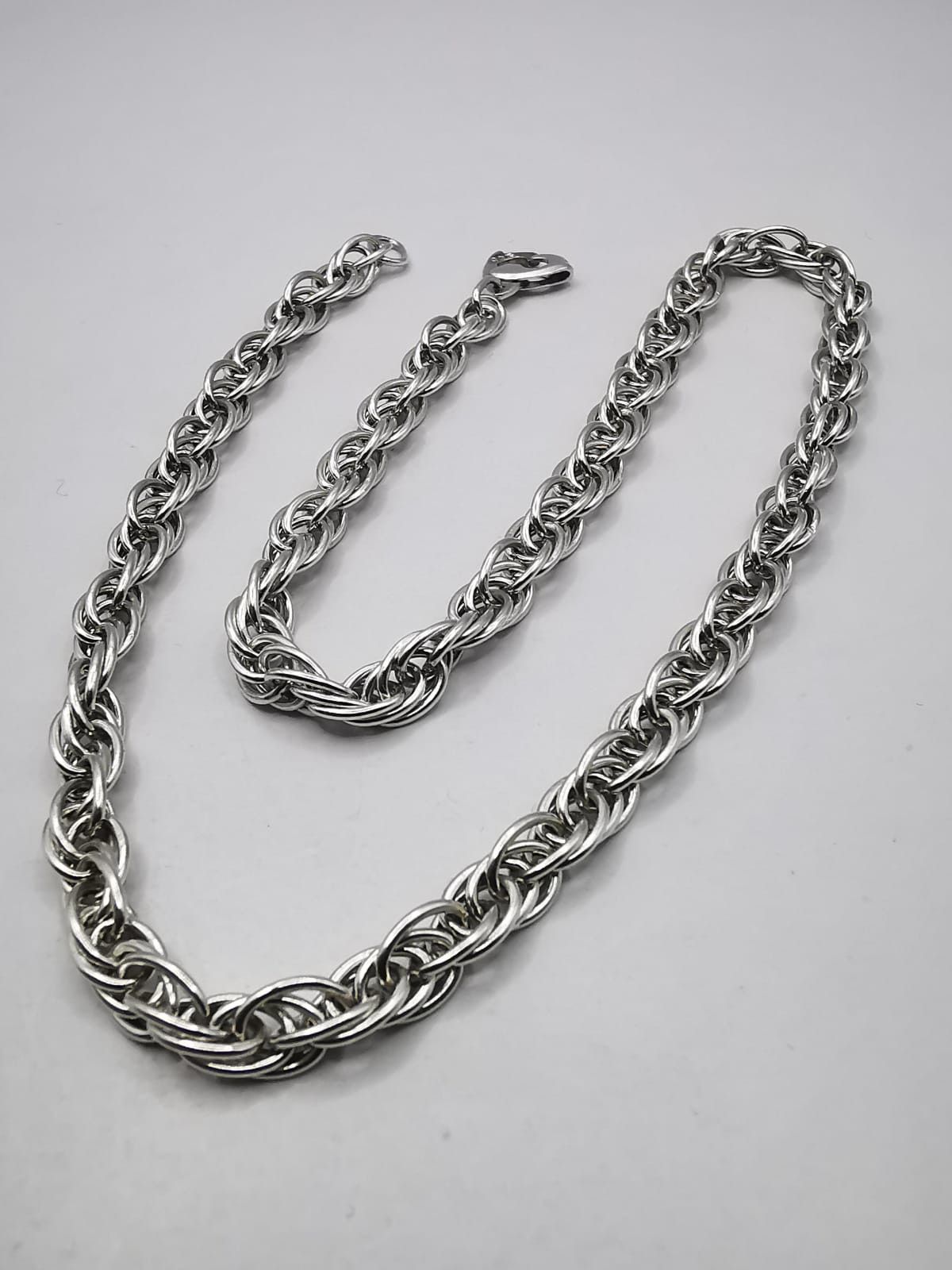 Sterling Silver × Vintage Vintage Jewelry Chain, 925 Sterling Silver, Signed 28.38g Size ONE SIZE - 1 Thumbnail