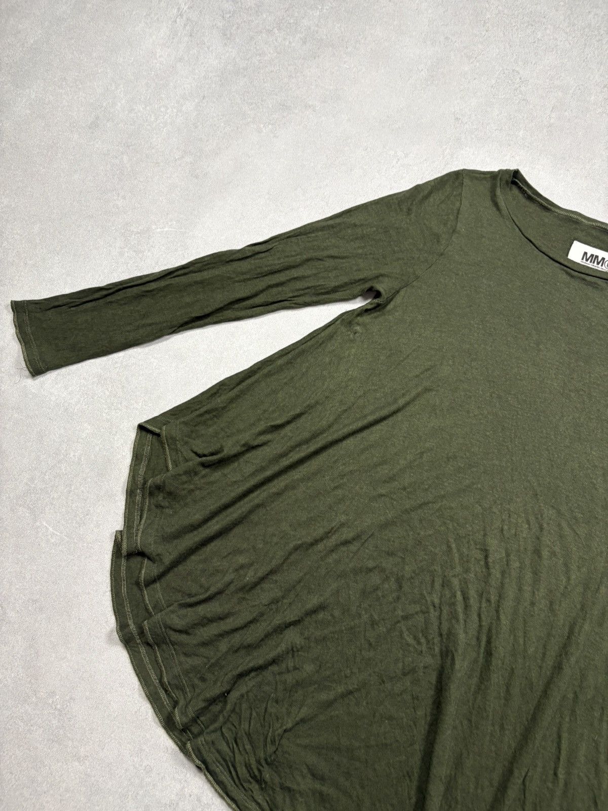Maison Margiela Maison Margiela MM6 Draped Asymmetric Long Sleeve Dress M Size M / US 6-8 / IT 42-44 - 8 Thumbnail