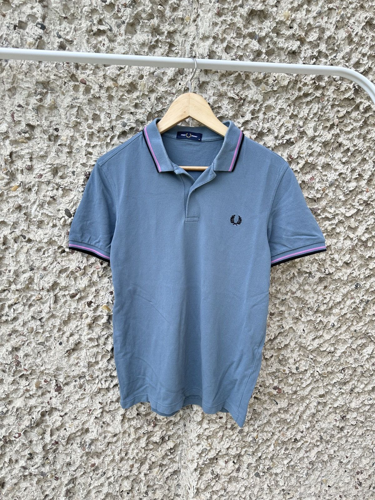 Fred Perry Fred Perry blue grey polo shirt Size US M / EU 48-50 / 2 - 1 Thumbnail