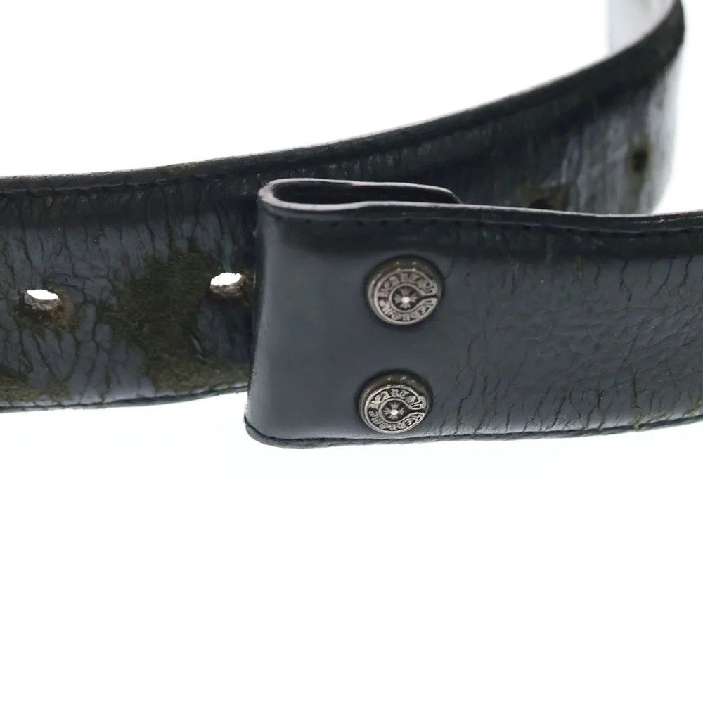 Chrome Hearts 32inch Chrome Hearts LEATHER Belt 1.5 Size ONE SIZE - 4 Thumbnail
