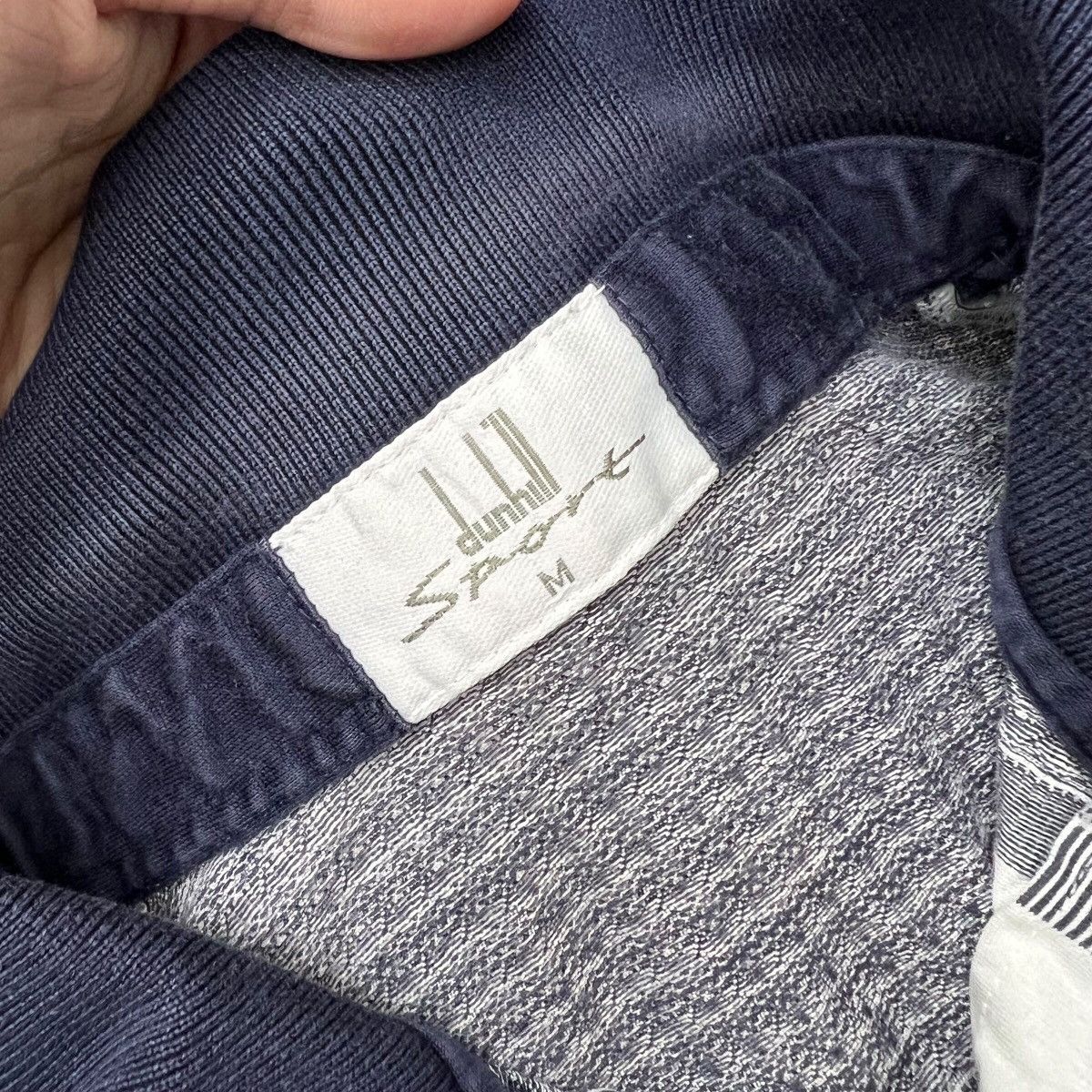 Vintage Vintage British Luxury Brand DUNHILL SPORT Polo Shirt Size US M / EU 48-50 / 2 - 8 Thumbnail