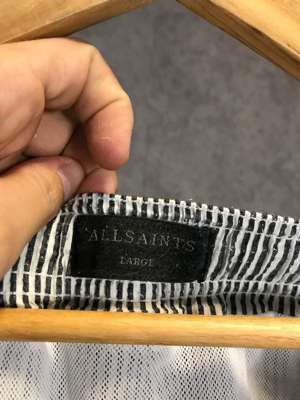 Allsaints Allsaints striped shorts Size US 34 / EU 50 - 4 Thumbnail