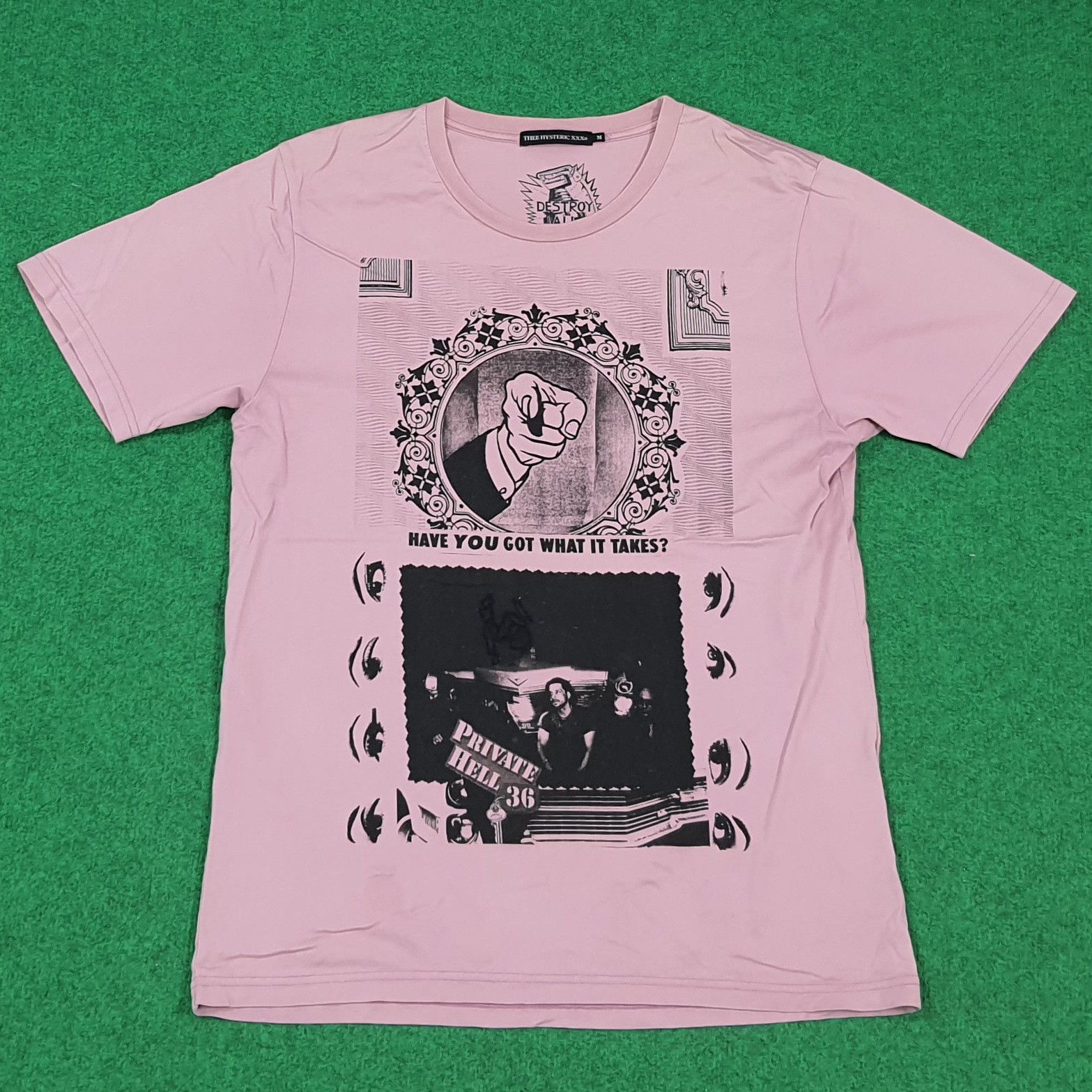 Hysteric Glamour Vintage Thee Hysteric XXX x Destroy All Monters Tee C294N69 Size US M / EU 48-50 / 2 - 1 Thumbnail